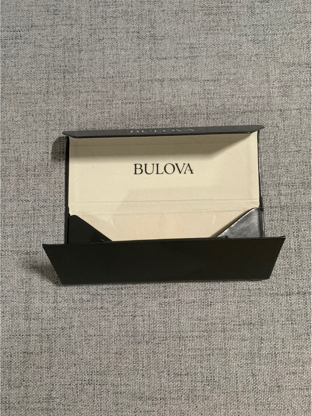 Bulova Black Watch Box Case